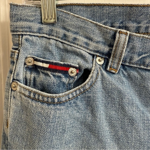 Tommy Hilfiger Jeans Vintage Y2K 2002 UAV UAV Tomboy Bootcut Denim Womens Size 9 - Picture 5 of 15
